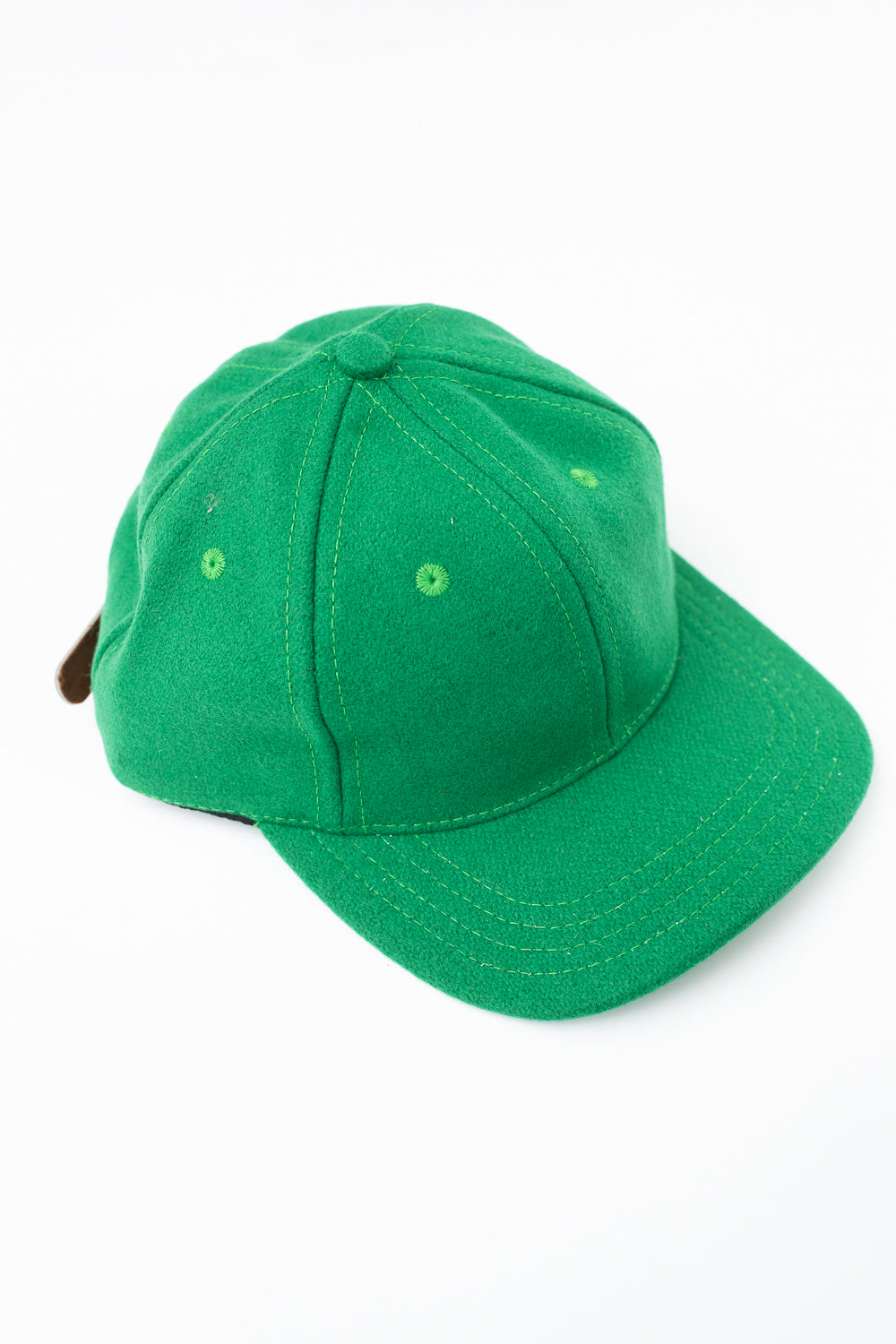 Wool Baseball Hat Kelly Green