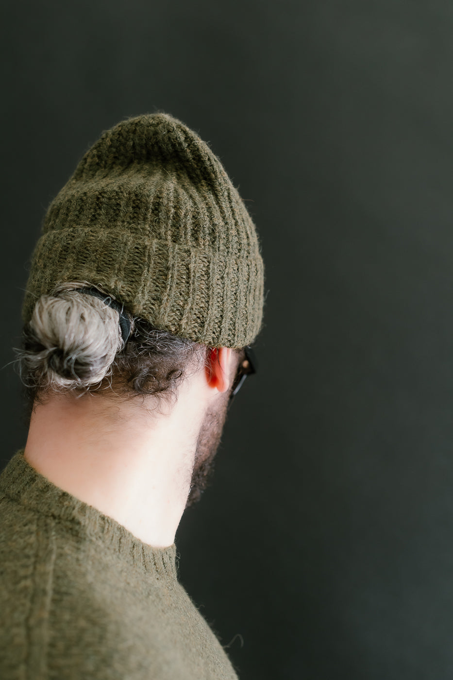 Alpaca Watch Cap - Forest