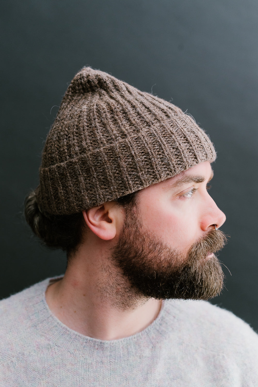 Alpaca Watch Cap - Oak