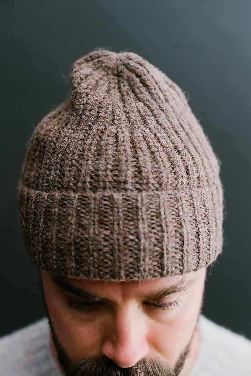 Alpaca Watch Cap - Oak