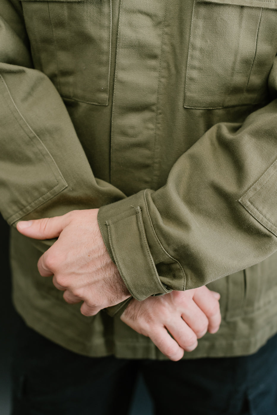 BDU Jacket Back Satin - Olive