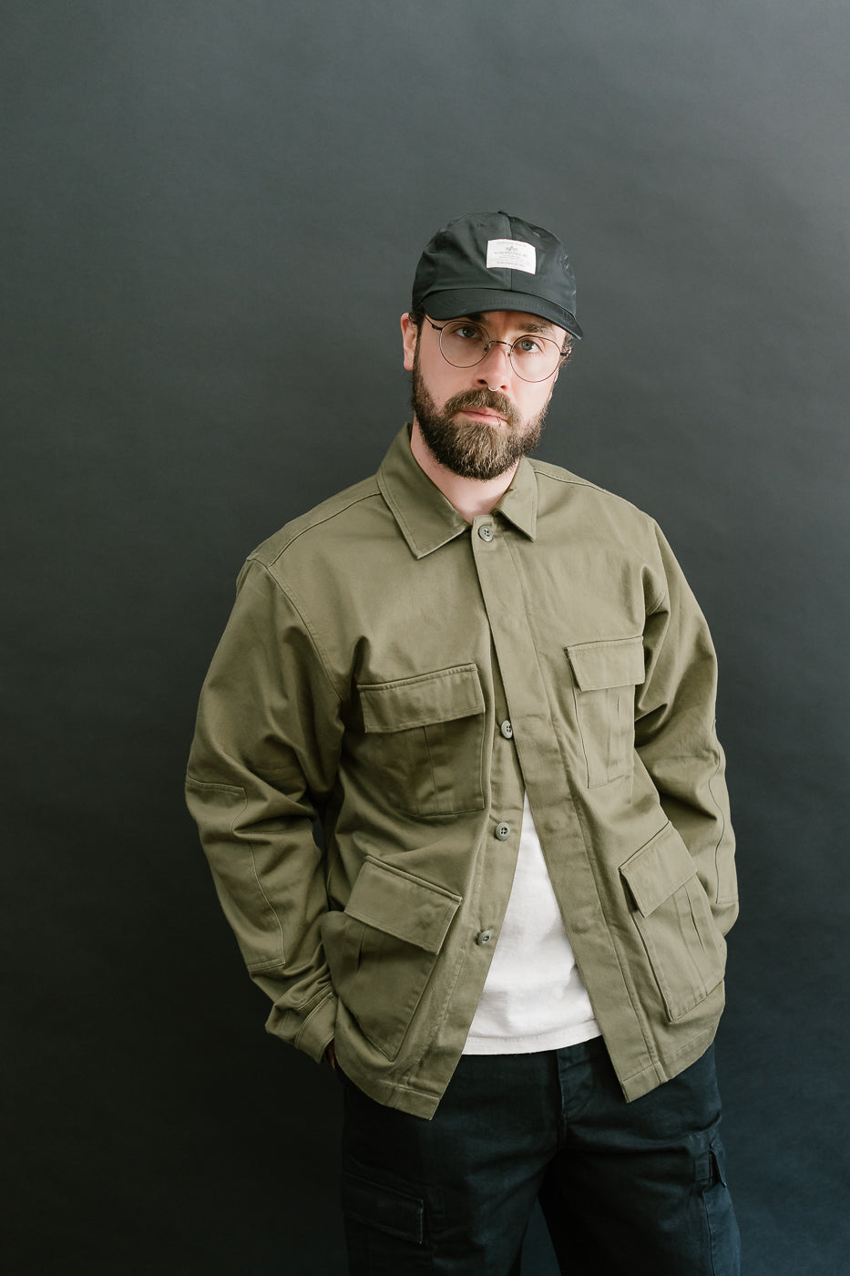 BDU Jacket Back Satin - Olive