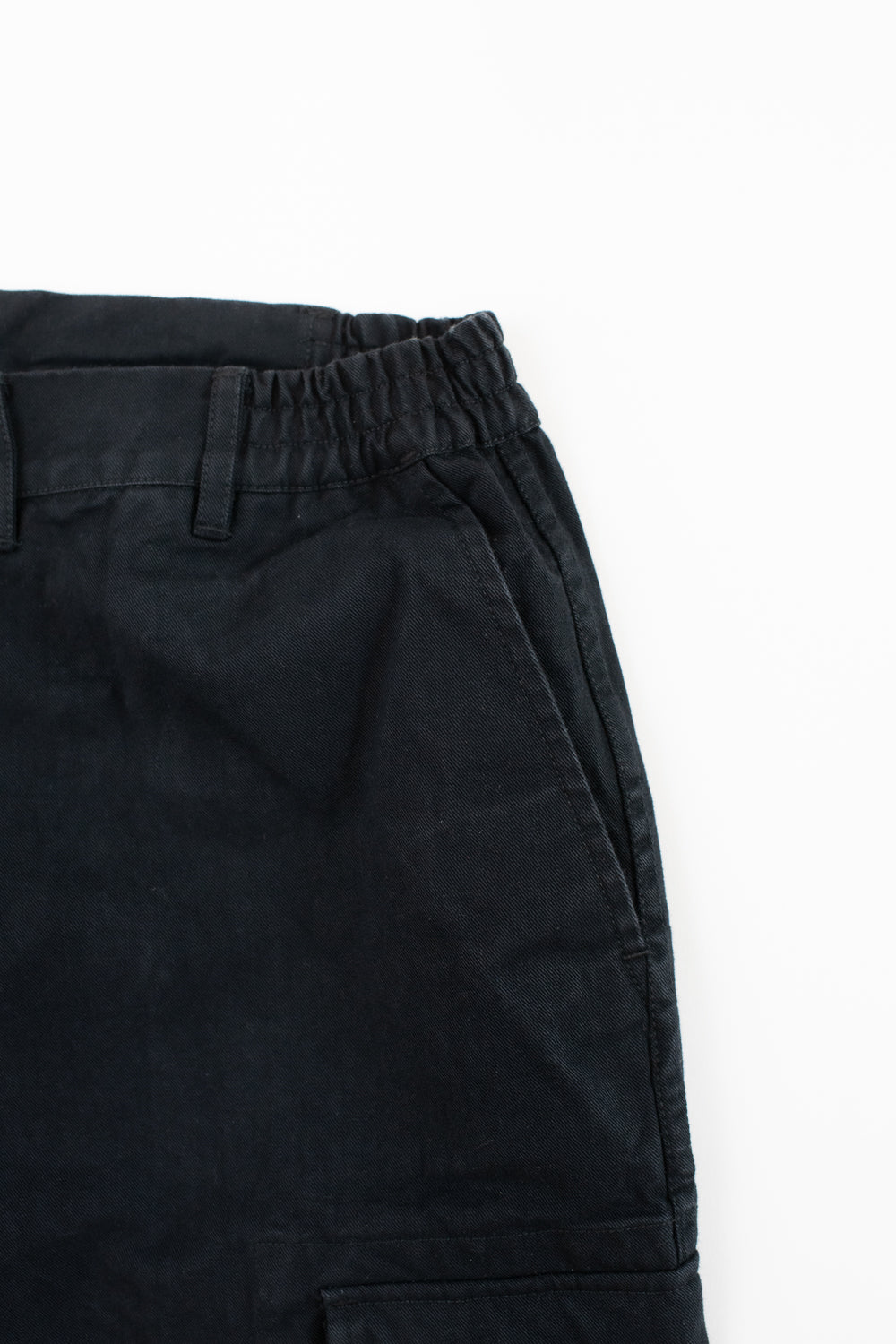 Cargo Pant Twill - Washed Black