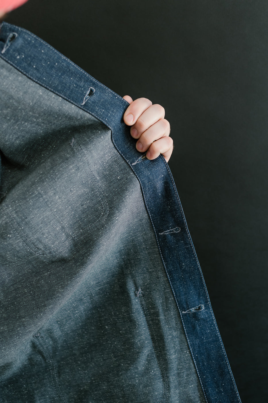 Chore Jacket Nep Denim - Indigo