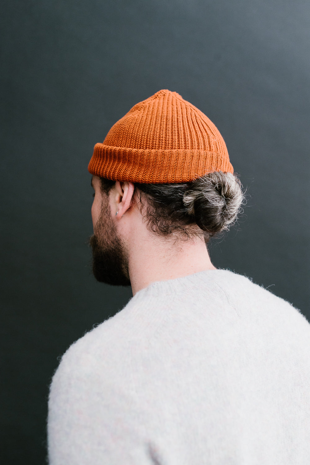 Cotton Watch Cap - Rust