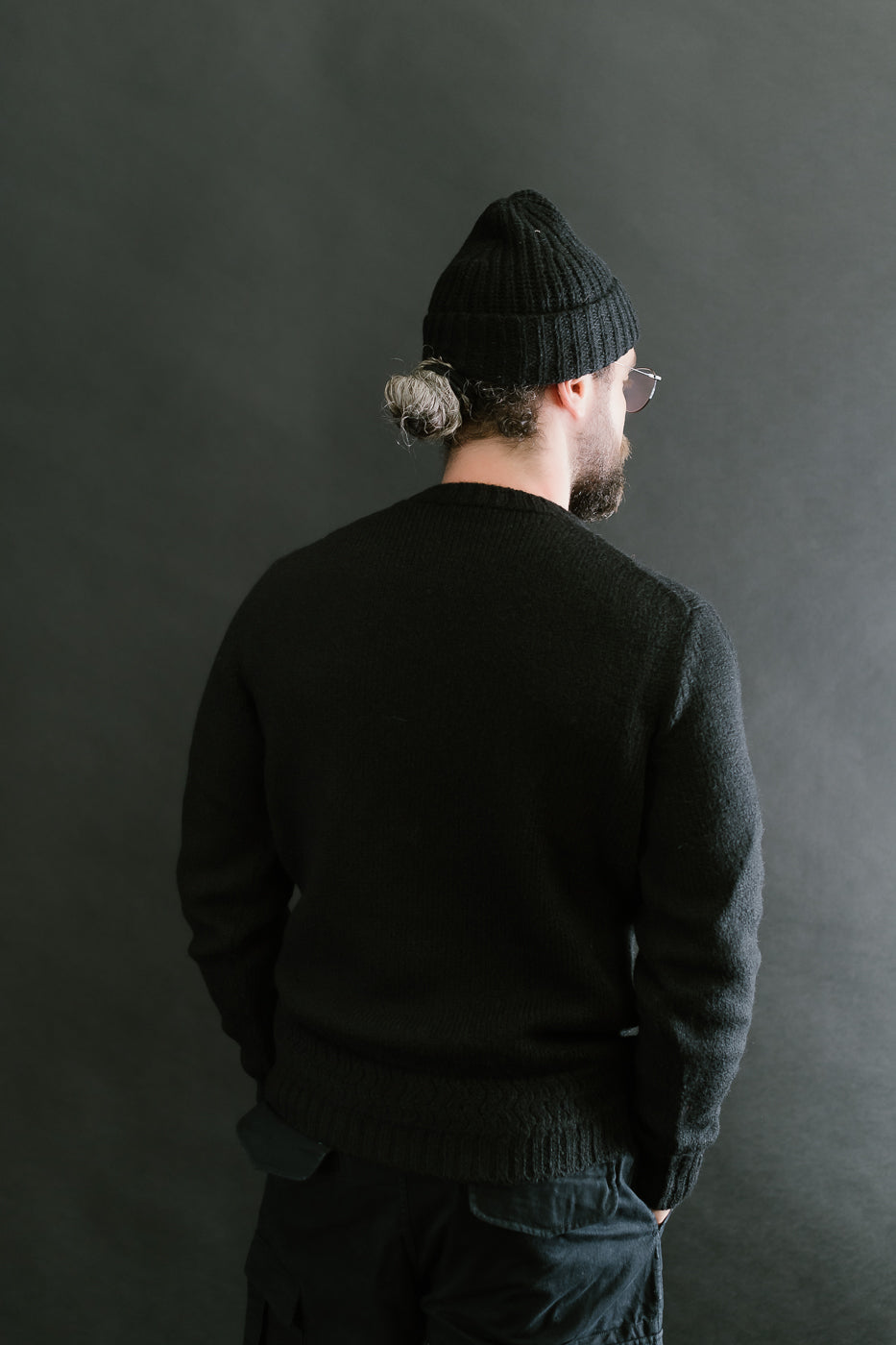 Crewneck Sweater Alpaca - Black