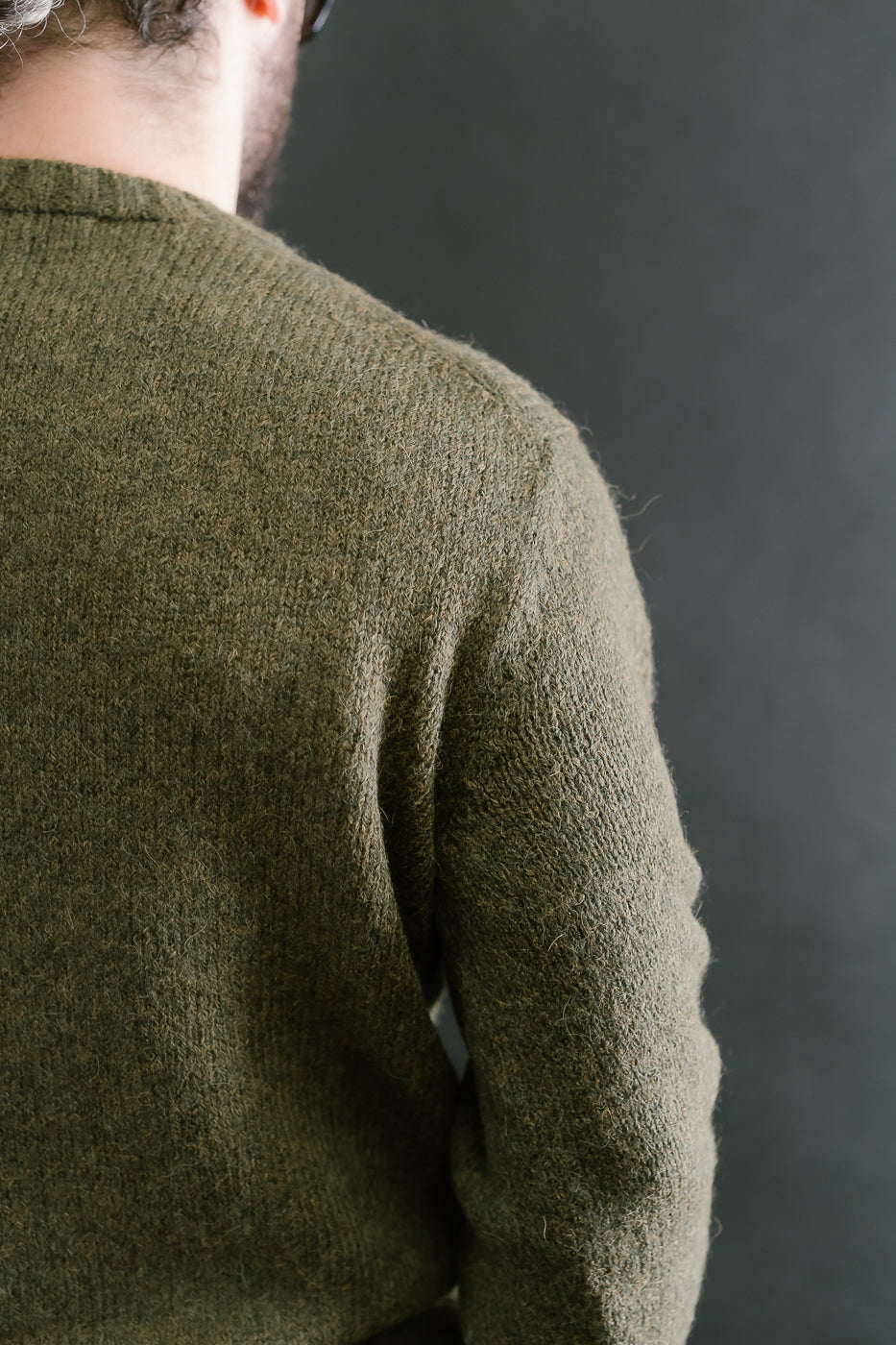 Crewneck Sweater Alpaca - Forest