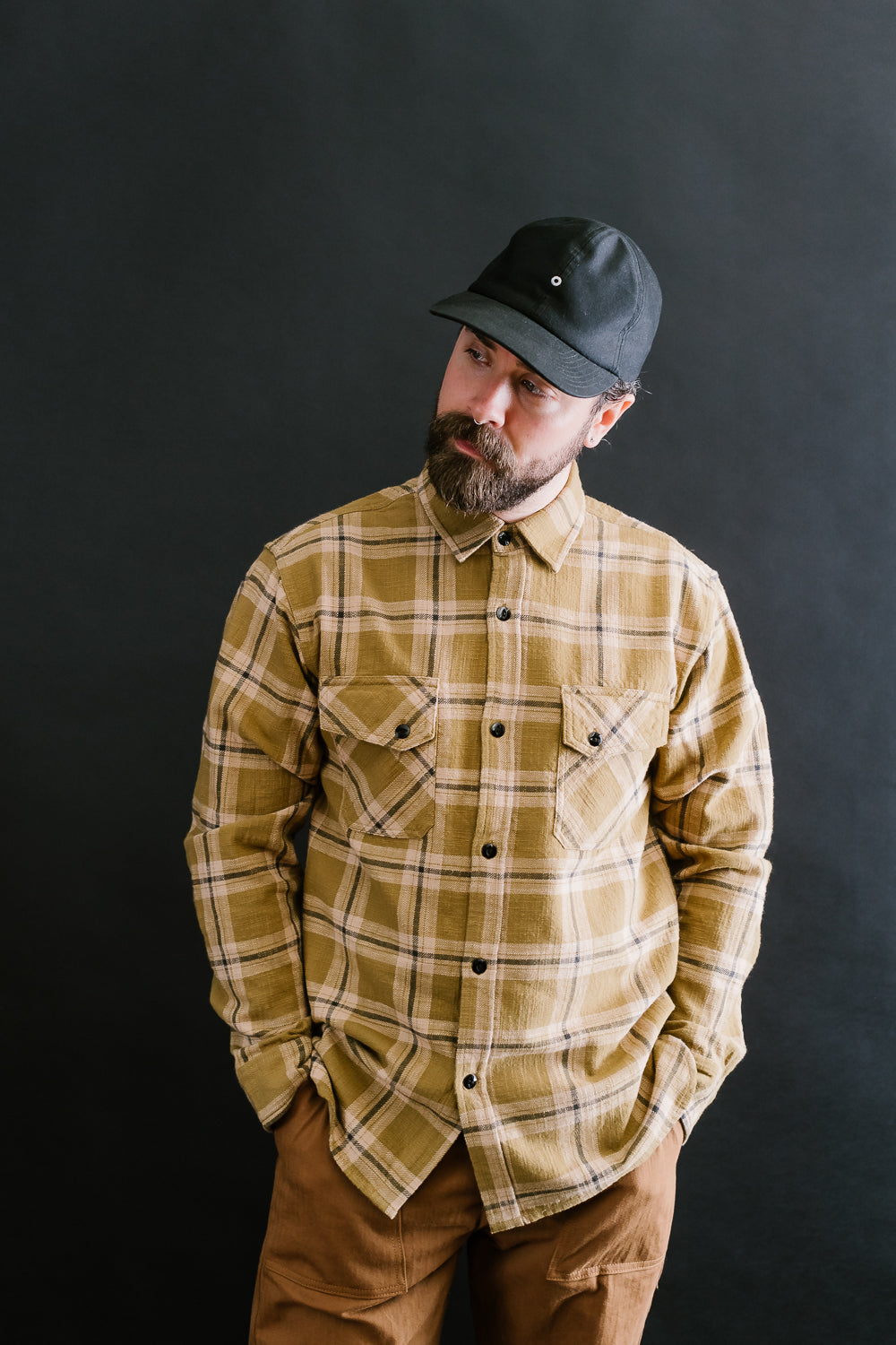 Crosscut Flannel - Coyote