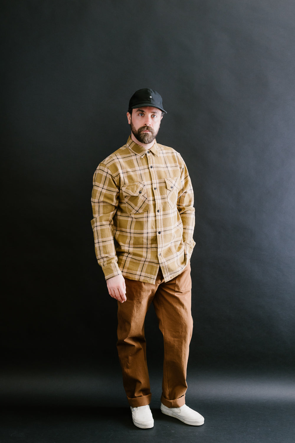 Crosscut Flannel - Coyote