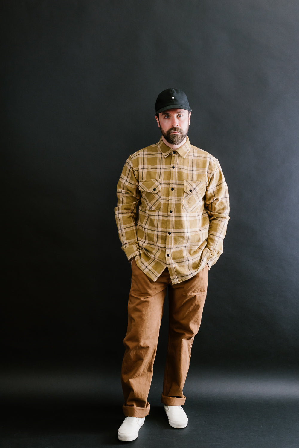 Crosscut Flannel - Coyote