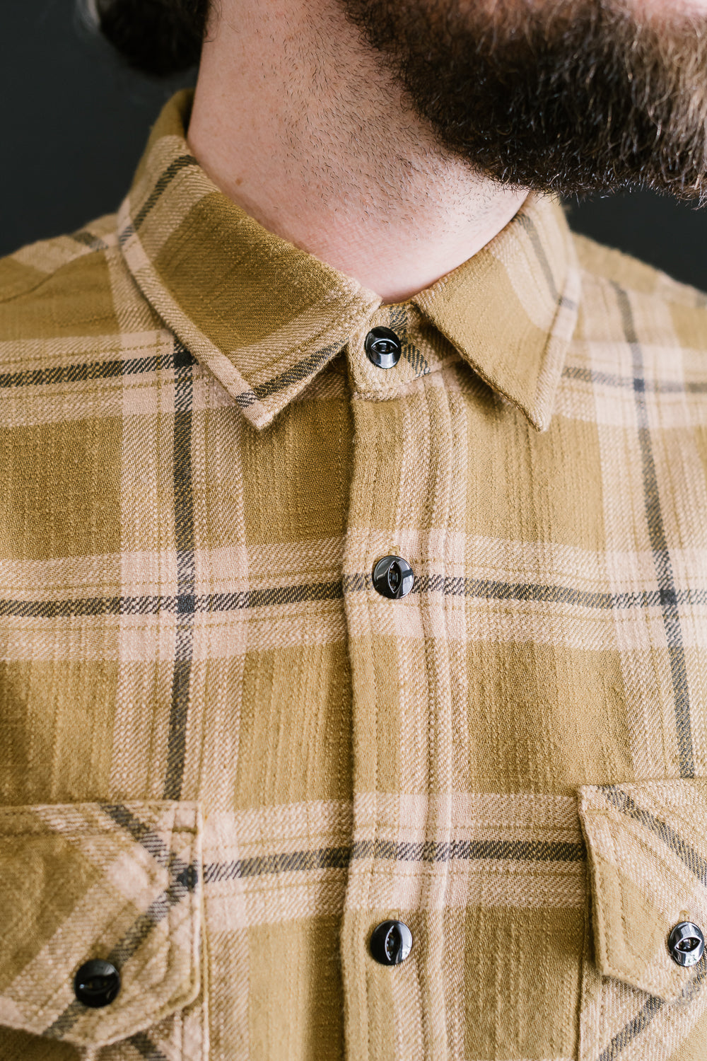 Crosscut Flannel - Coyote