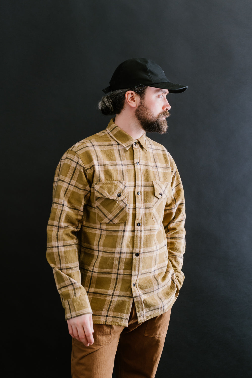 Crosscut Flannel - Coyote