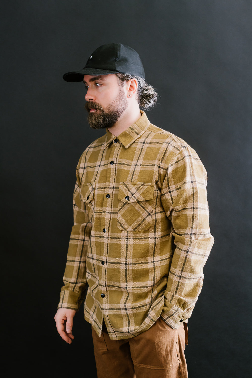 Crosscut Flannel - Coyote