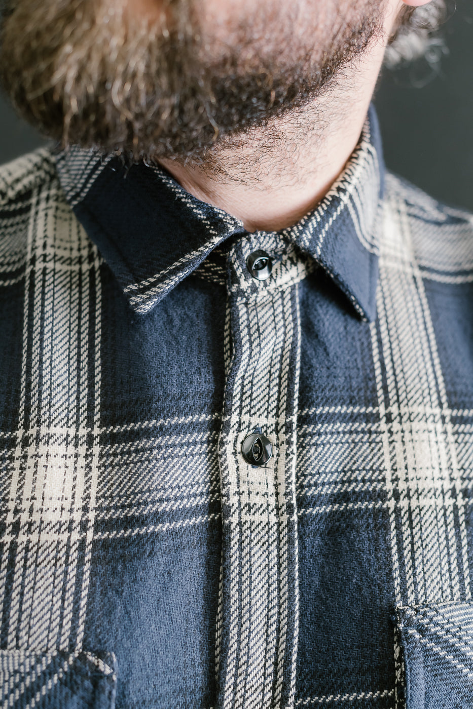 Crosscut Flannel Plaid - Midnight