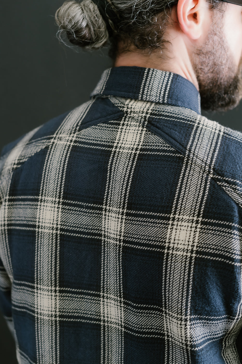 Crosscut Flannel Plaid - Midnight