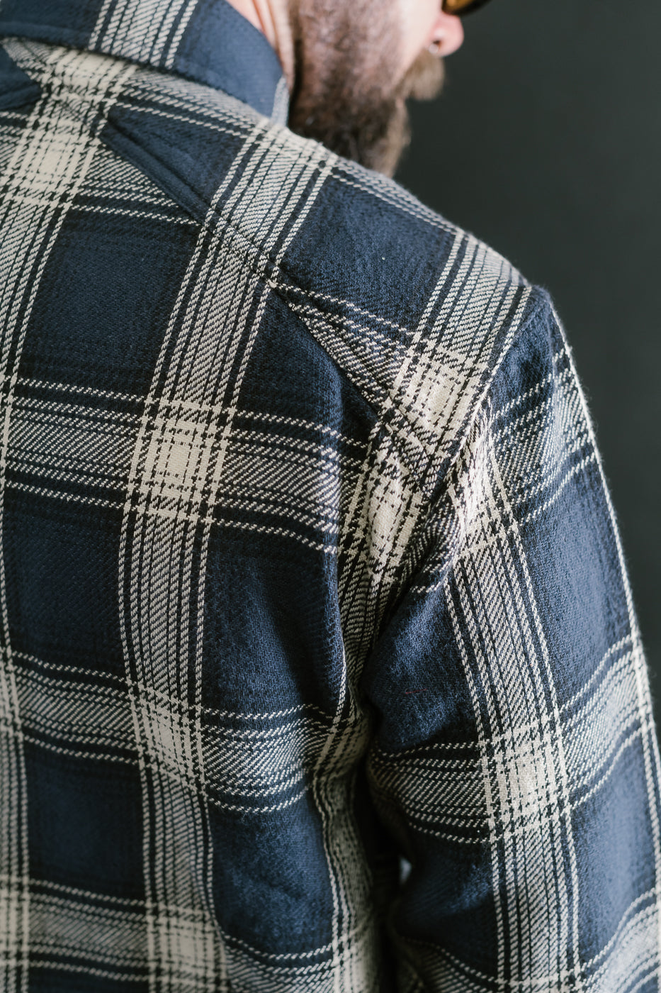 Crosscut Flannel Plaid - Midnight