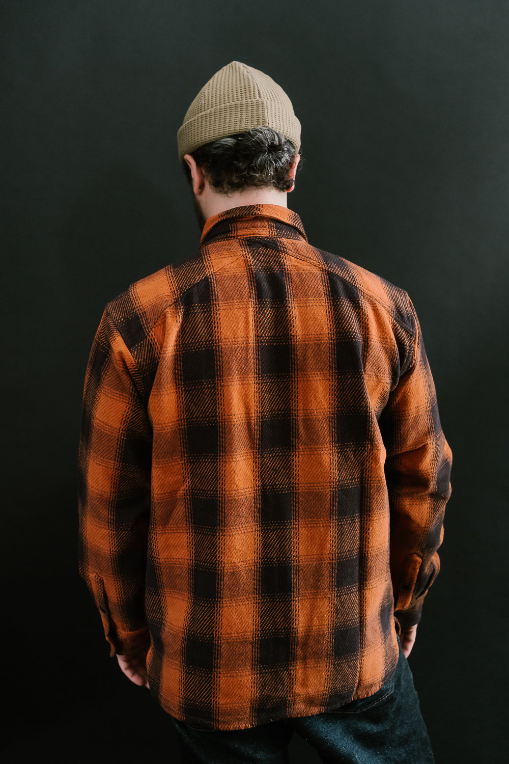 Crosscut Flannel - Rust Twill Plaid