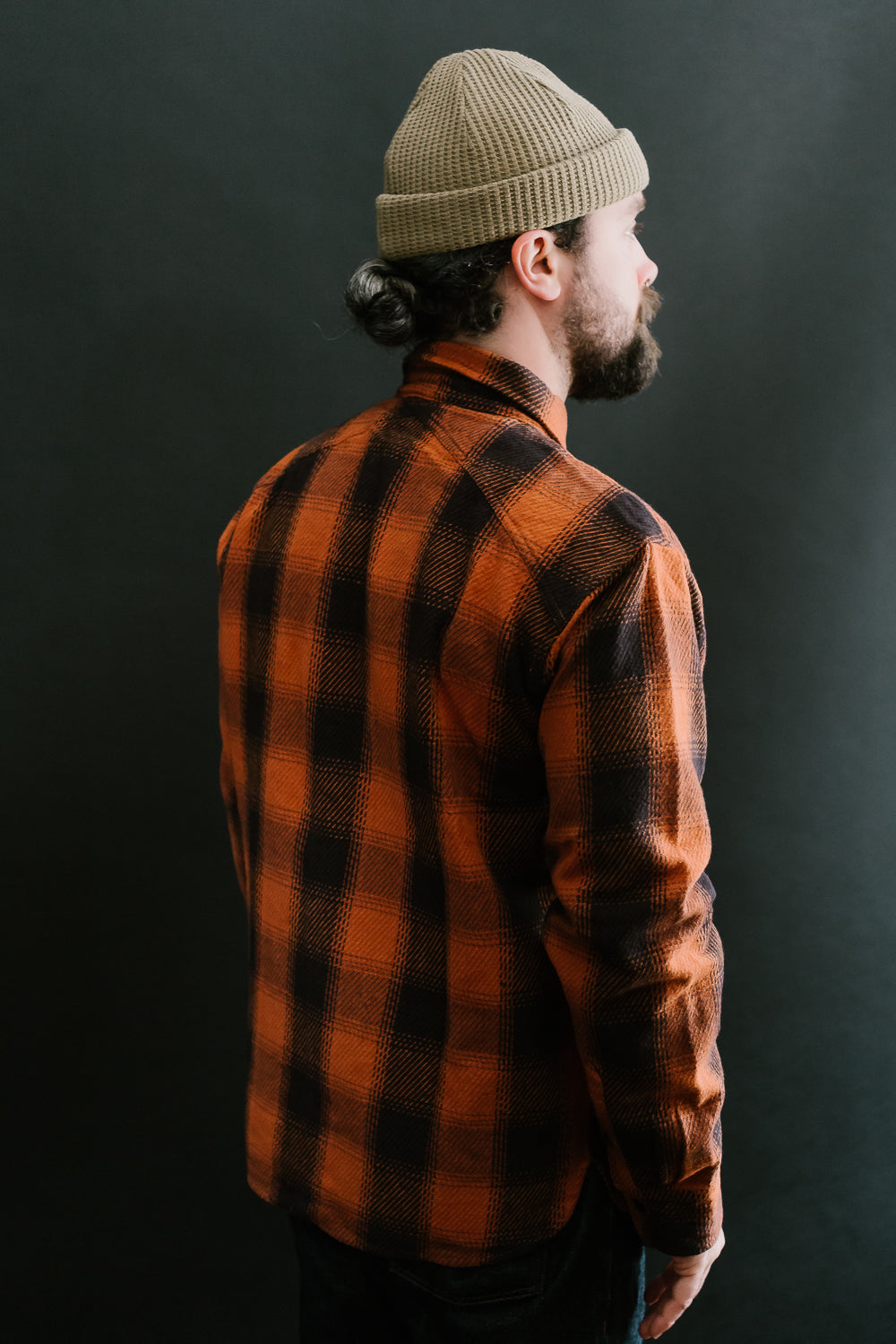 Crosscut Flannel - Rust Twill Plaid