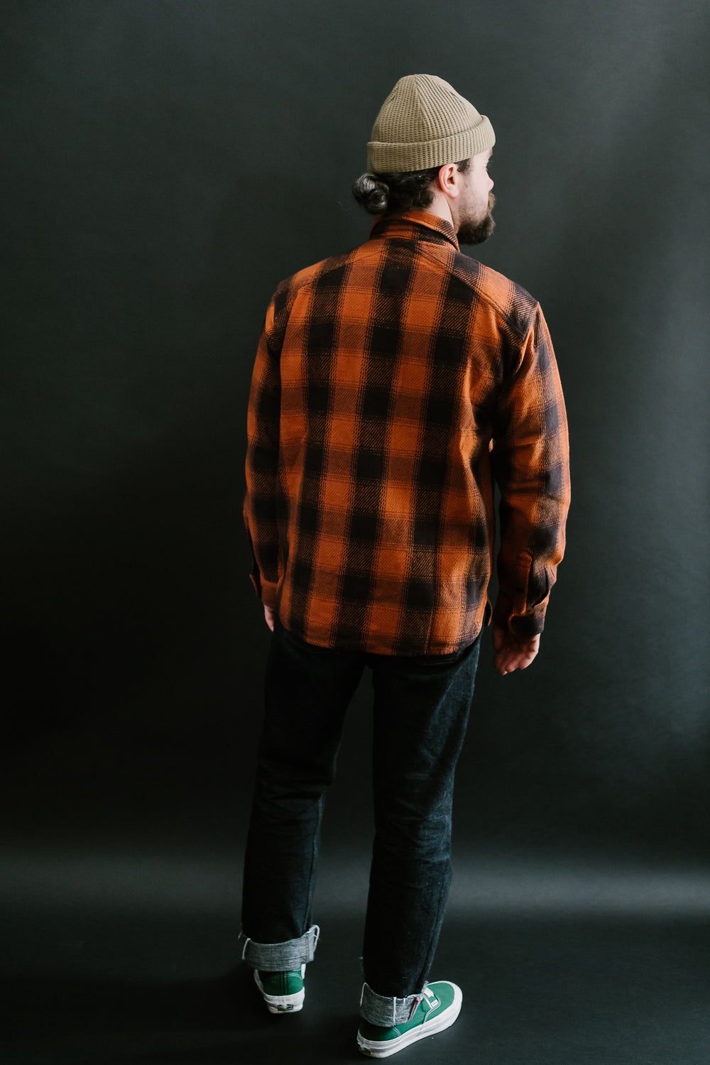 Crosscut Flannel - Rust Twill Plaid