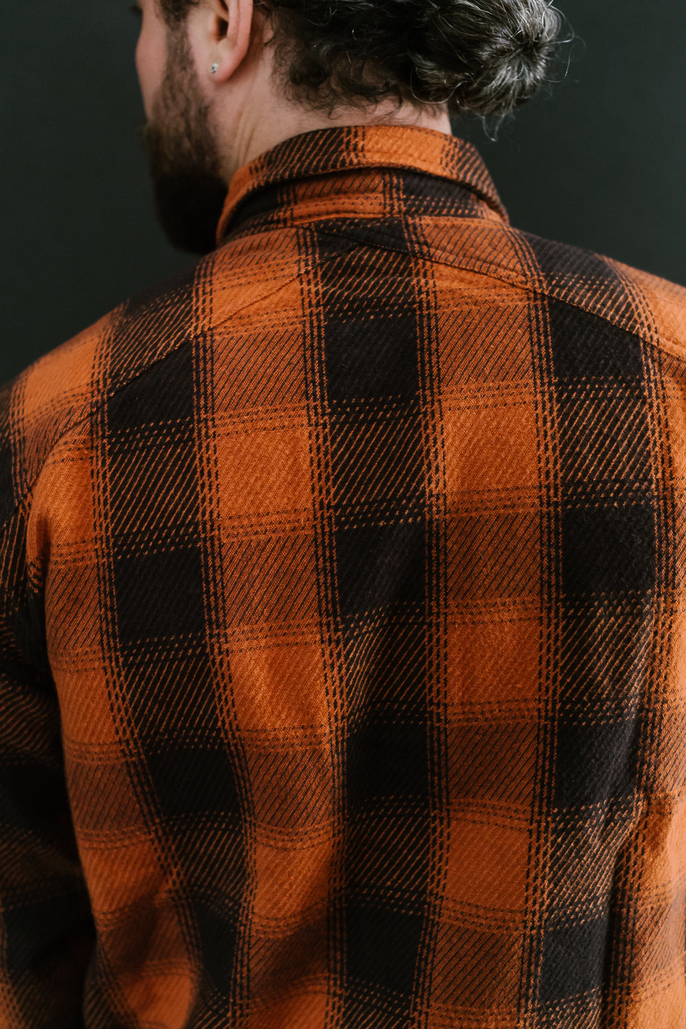 Crosscut Flannel - Rust Twill Plaid