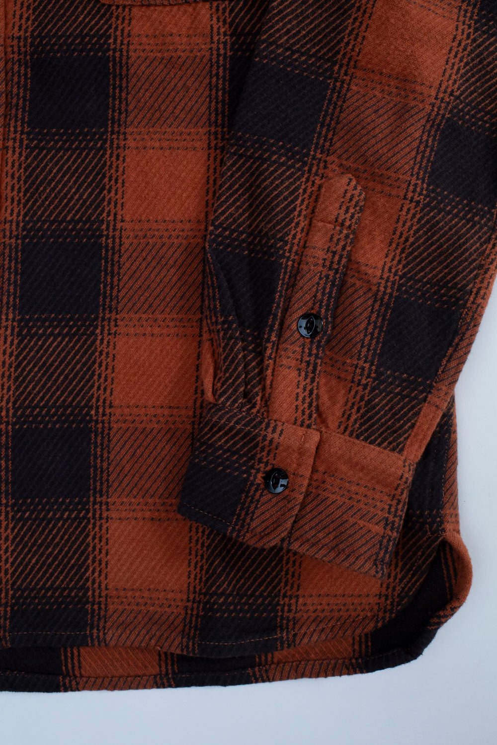 Crosscut Flannel - Rust Twill Plaid