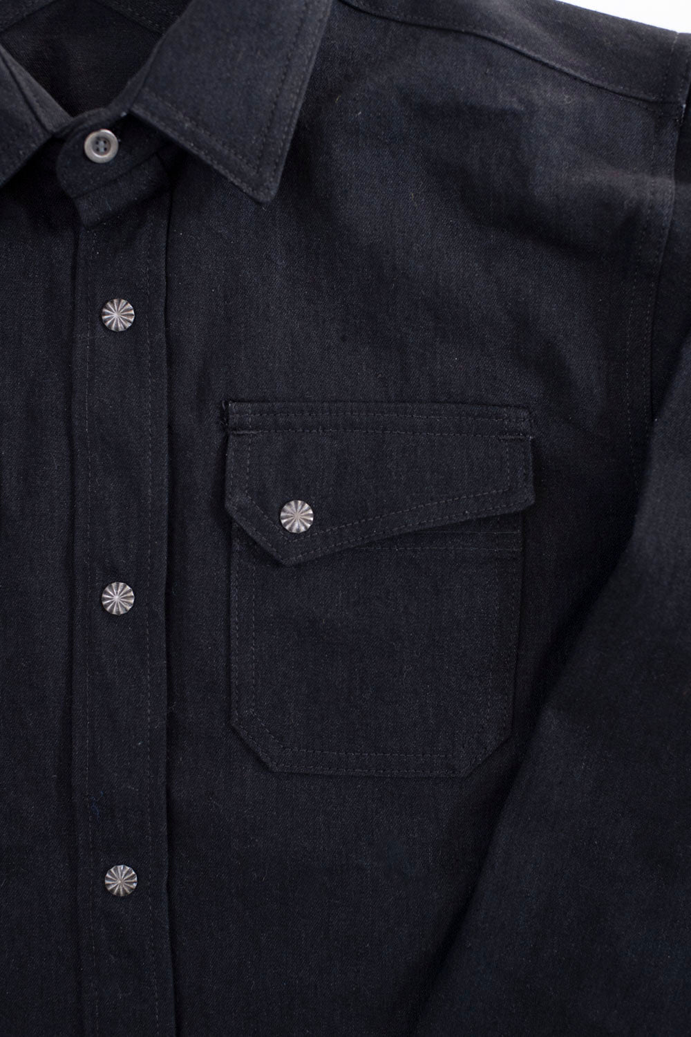 Crosscut Western Selvedge - Black