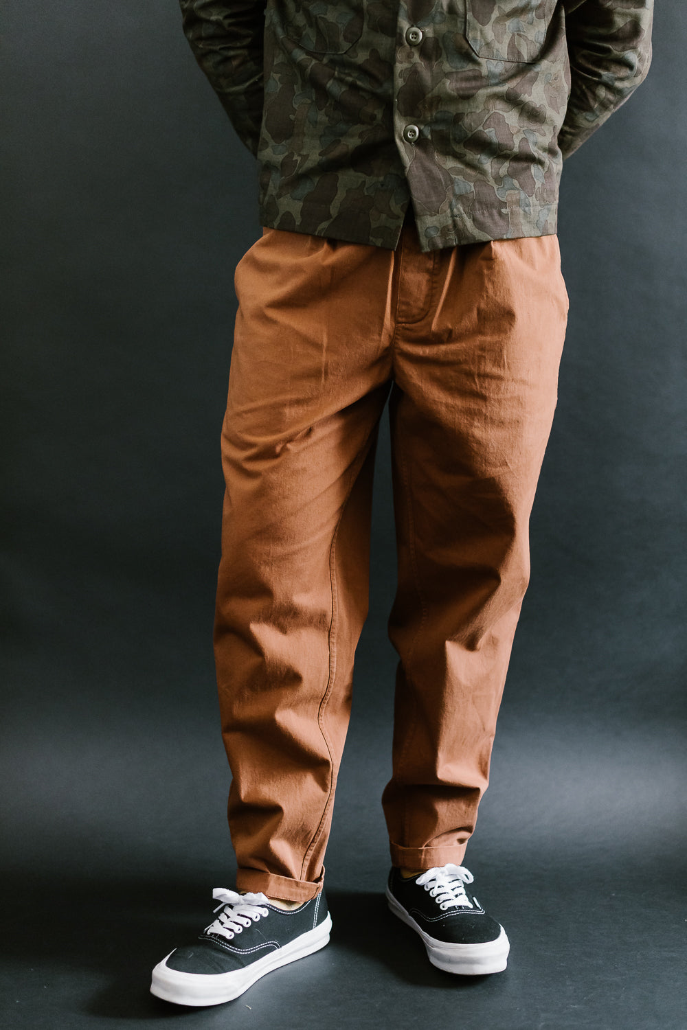 Drawstring Pant - Rust