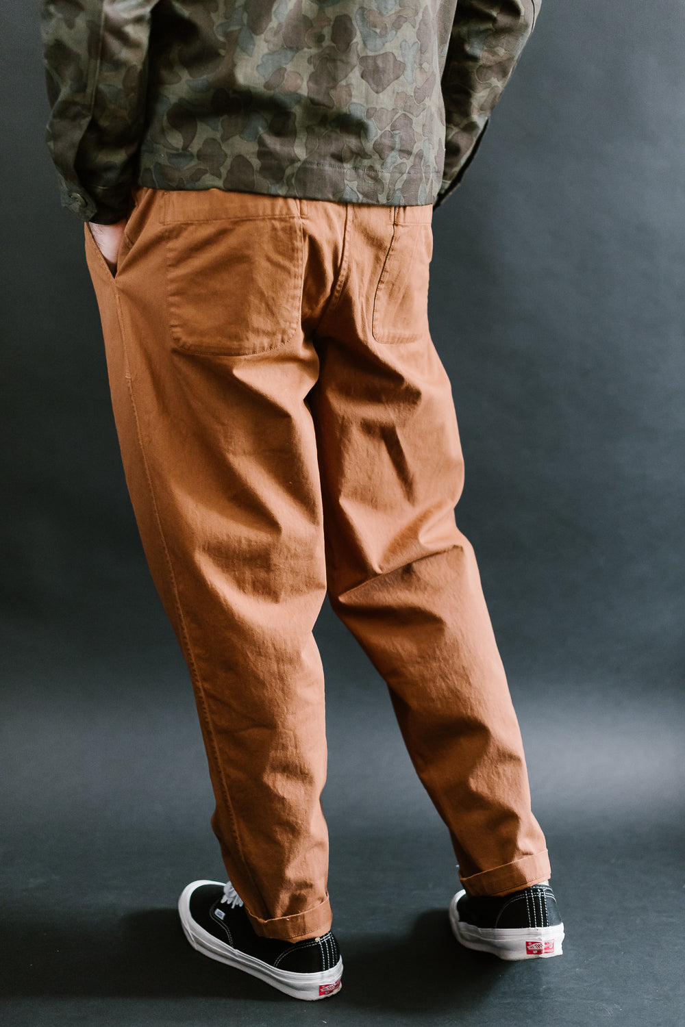 Drawstring Pant - Rust