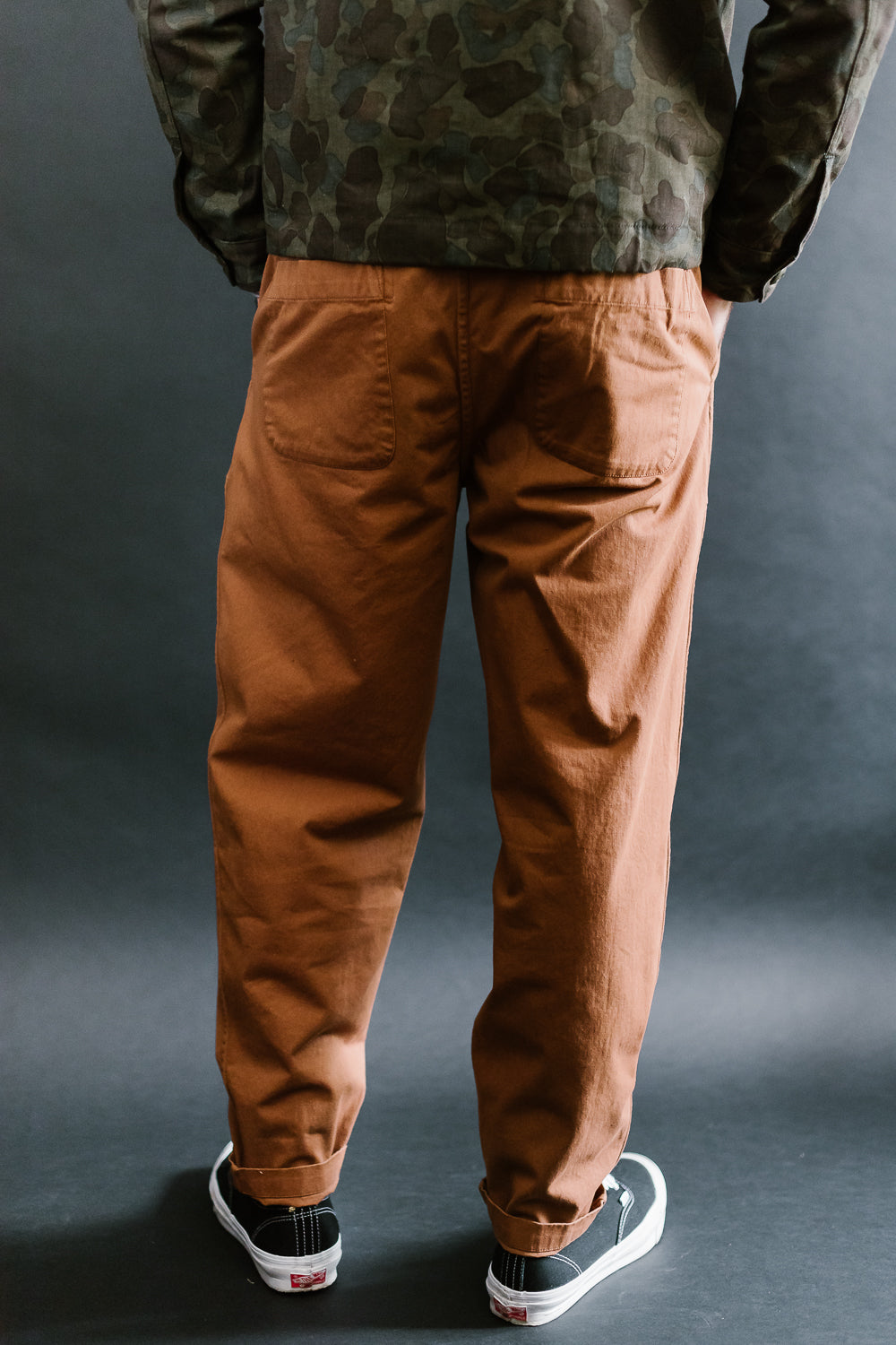 Drawstring Pant - Rust