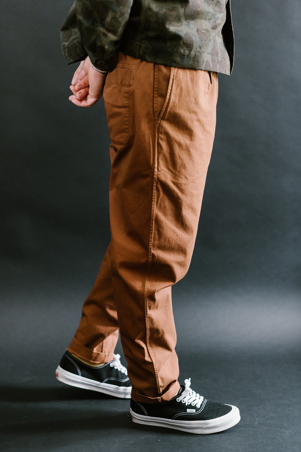 Drawstring Pant - Rust