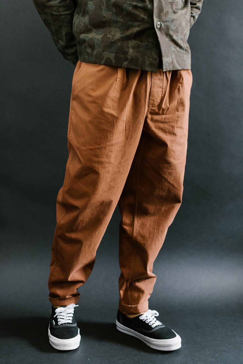 Drawstring Pant - Rust