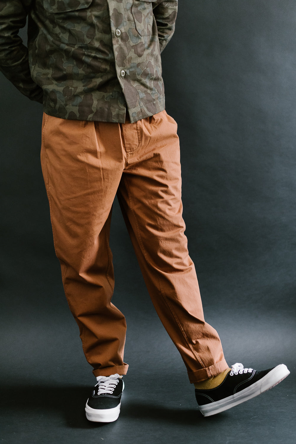 Drawstring Pant - Rust