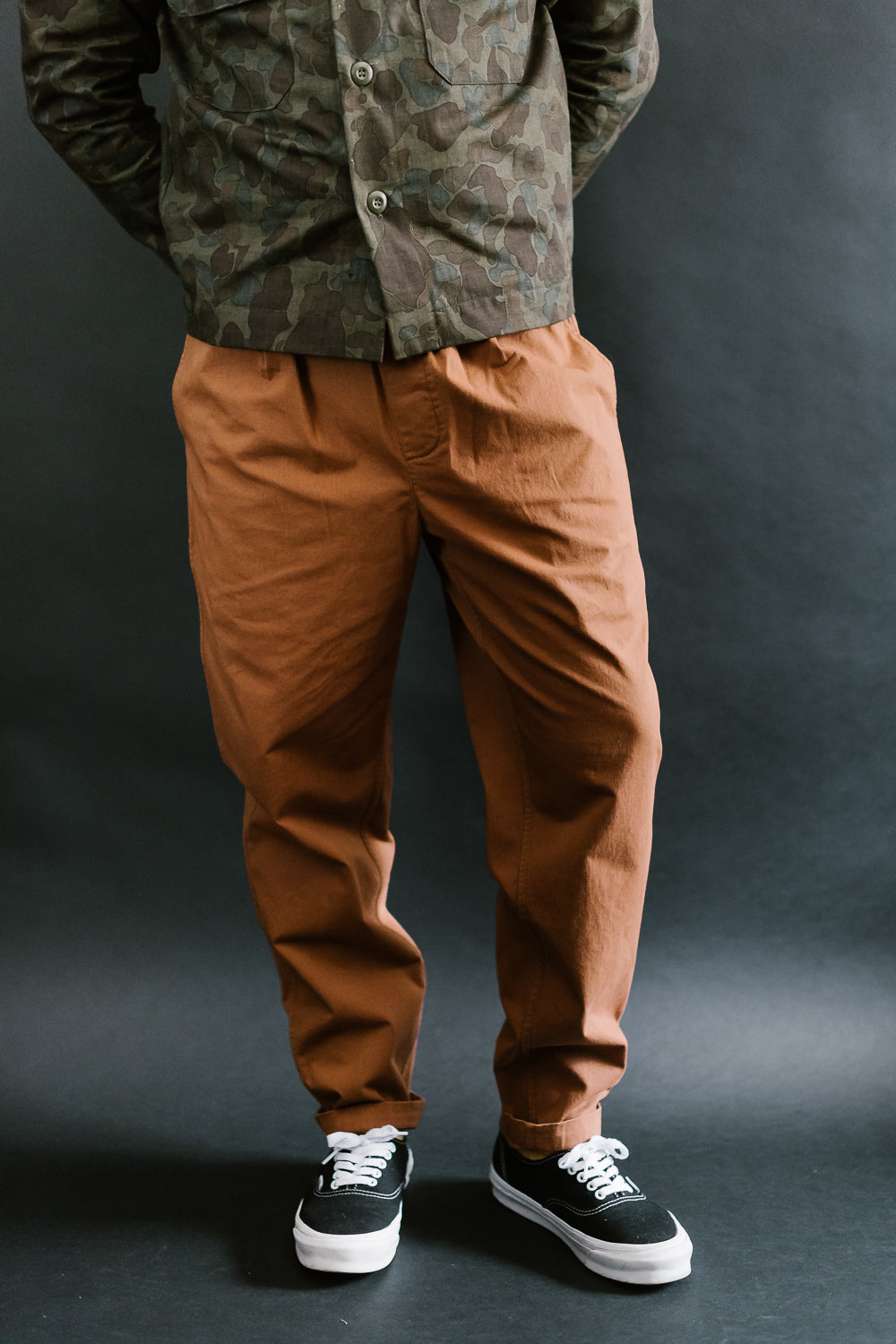 Drawstring Pant - Rust