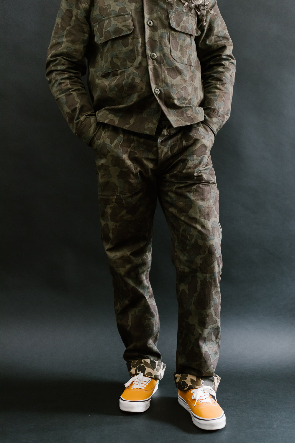 Fatigue Pants - Dark Frog Camo