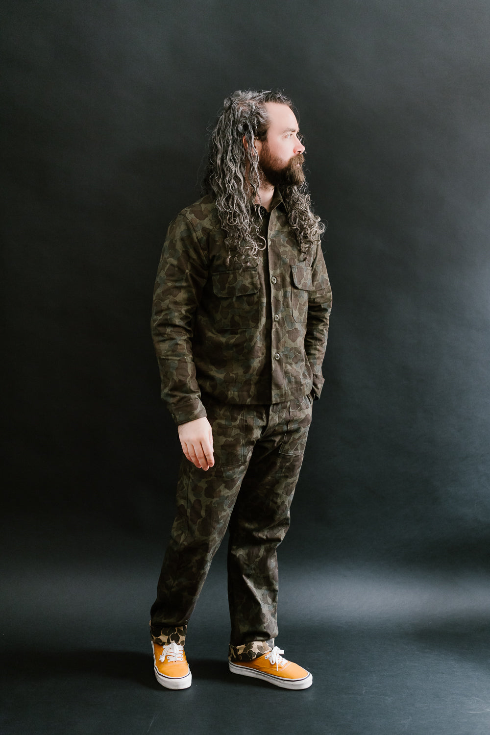 Fatigue Pants - Dark Frog Camo