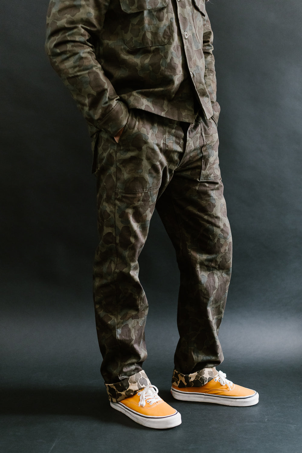 Fatigue Pants - Dark Frog Camo