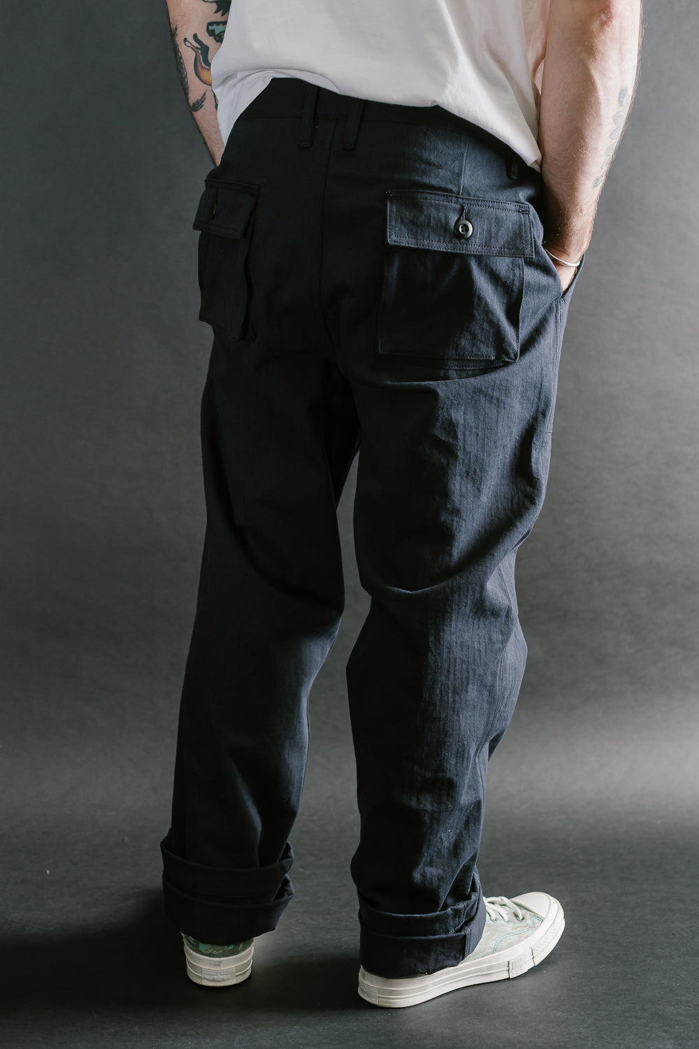 Fatigue Pant Washed HBT - Midnight