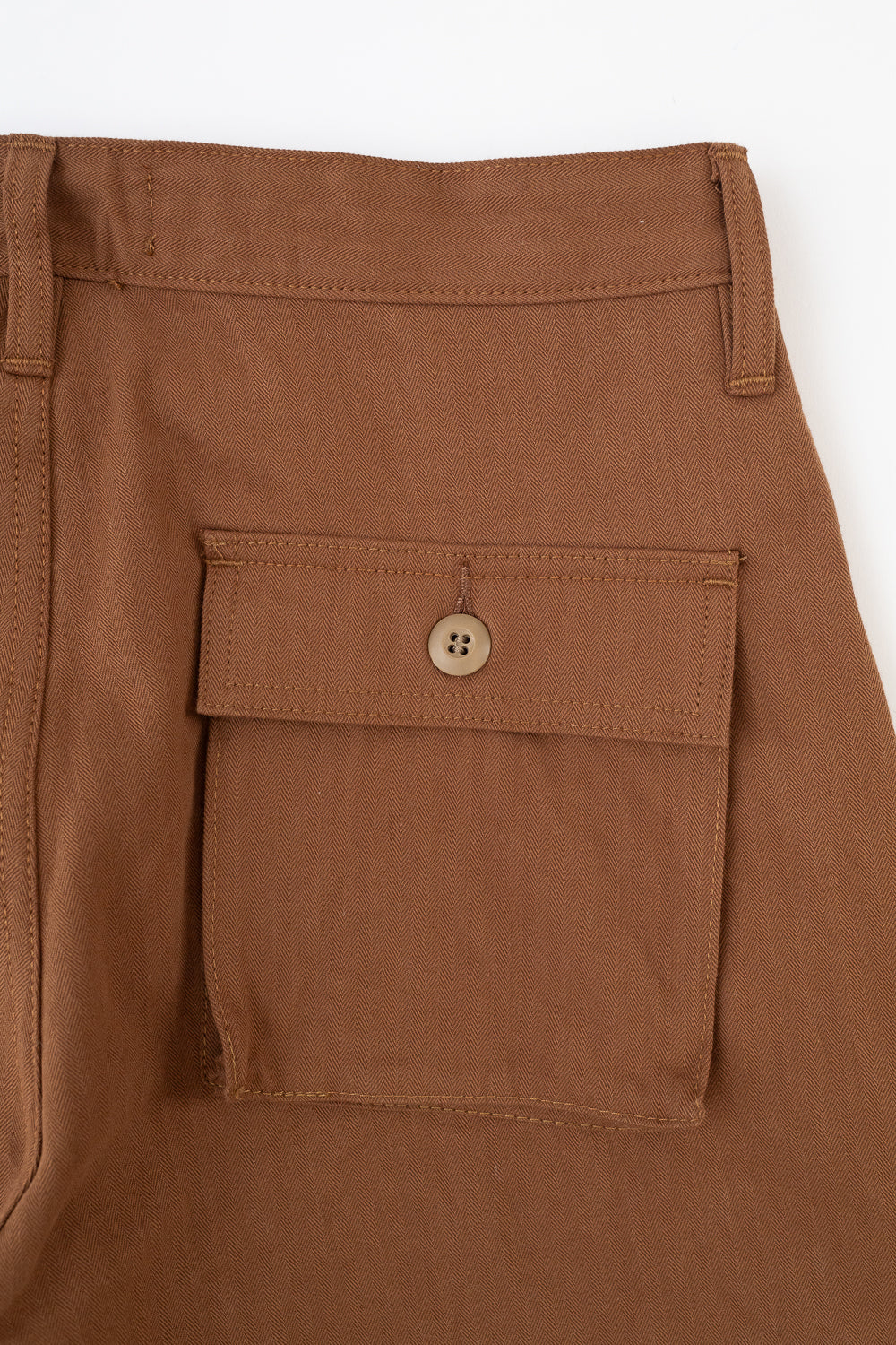 Fatigue Pant Washed HBT - Rust