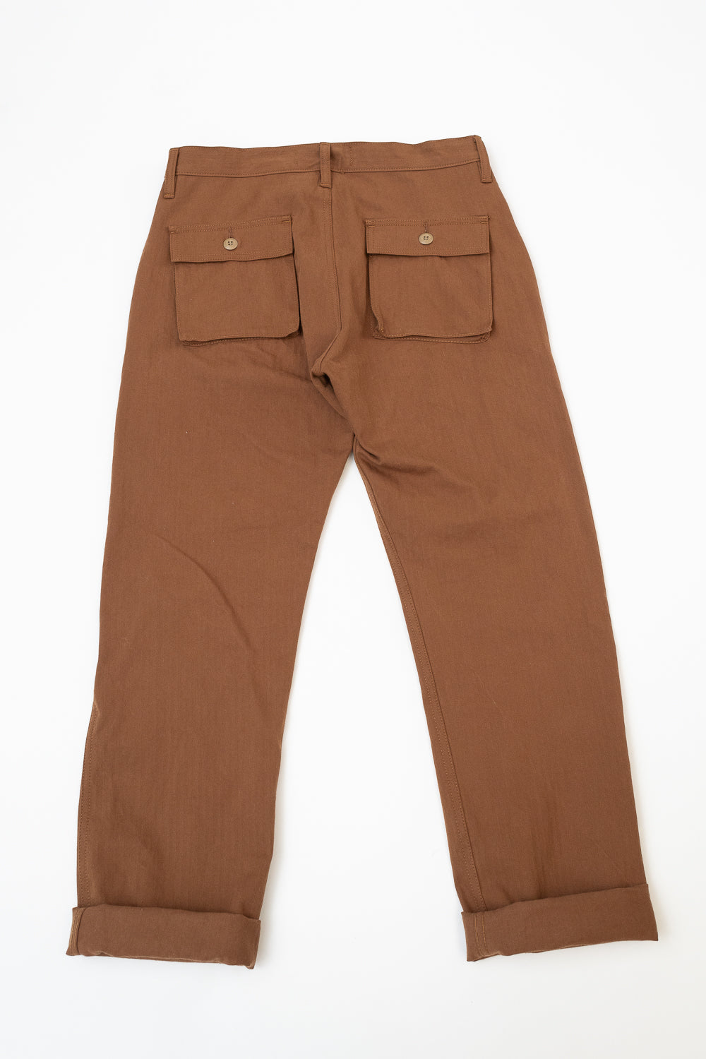 Fatigue Pant Washed HBT - Rust