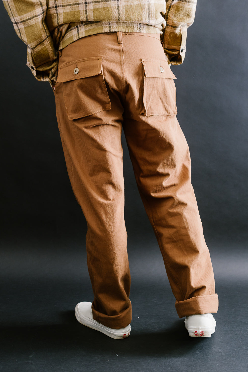 Fatigue Pant Washed HBT - Rust