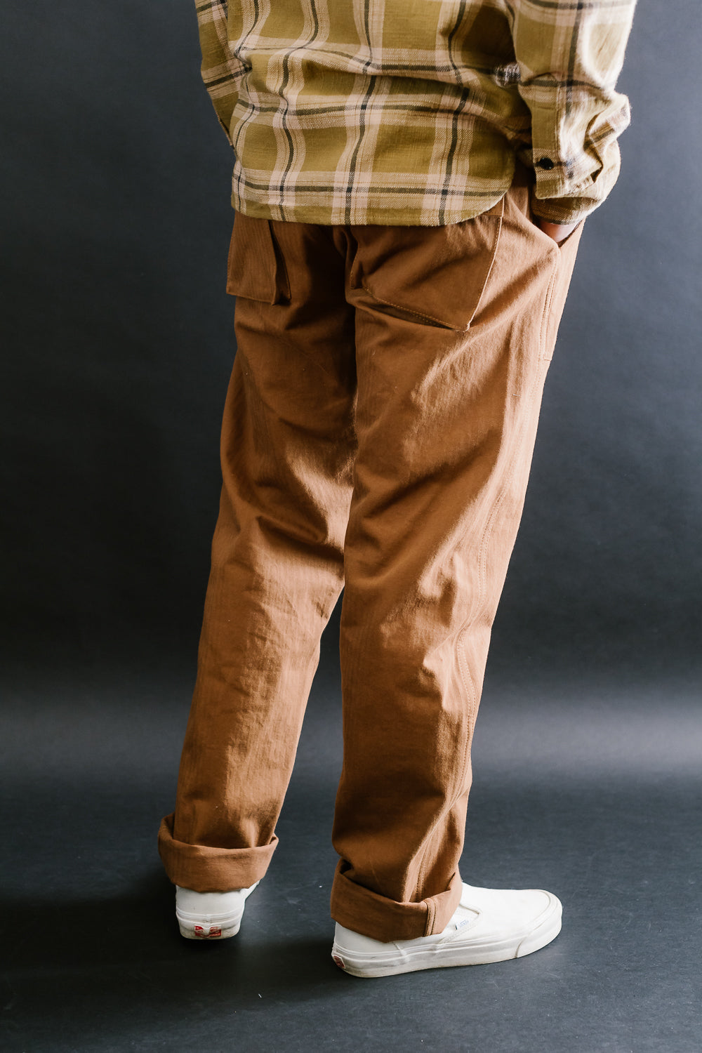 Fatigue Pant Washed HBT - Rust