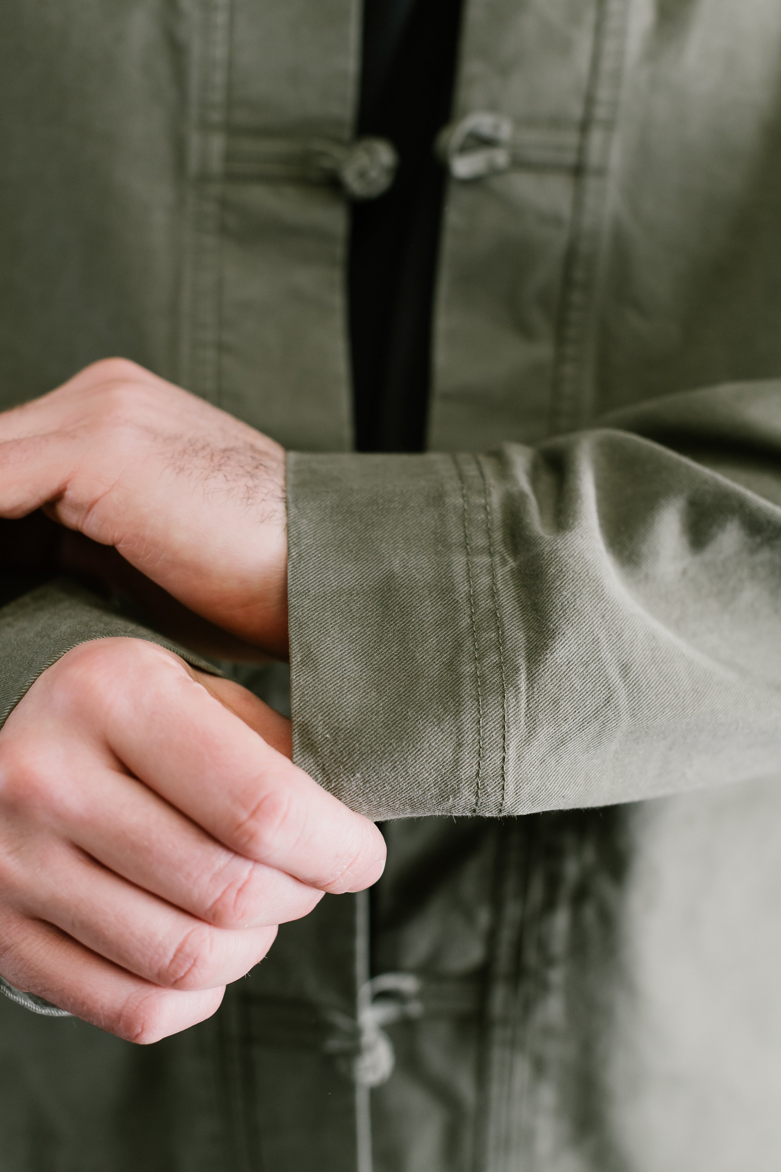 Kung Fu Jacket - Olive Twill