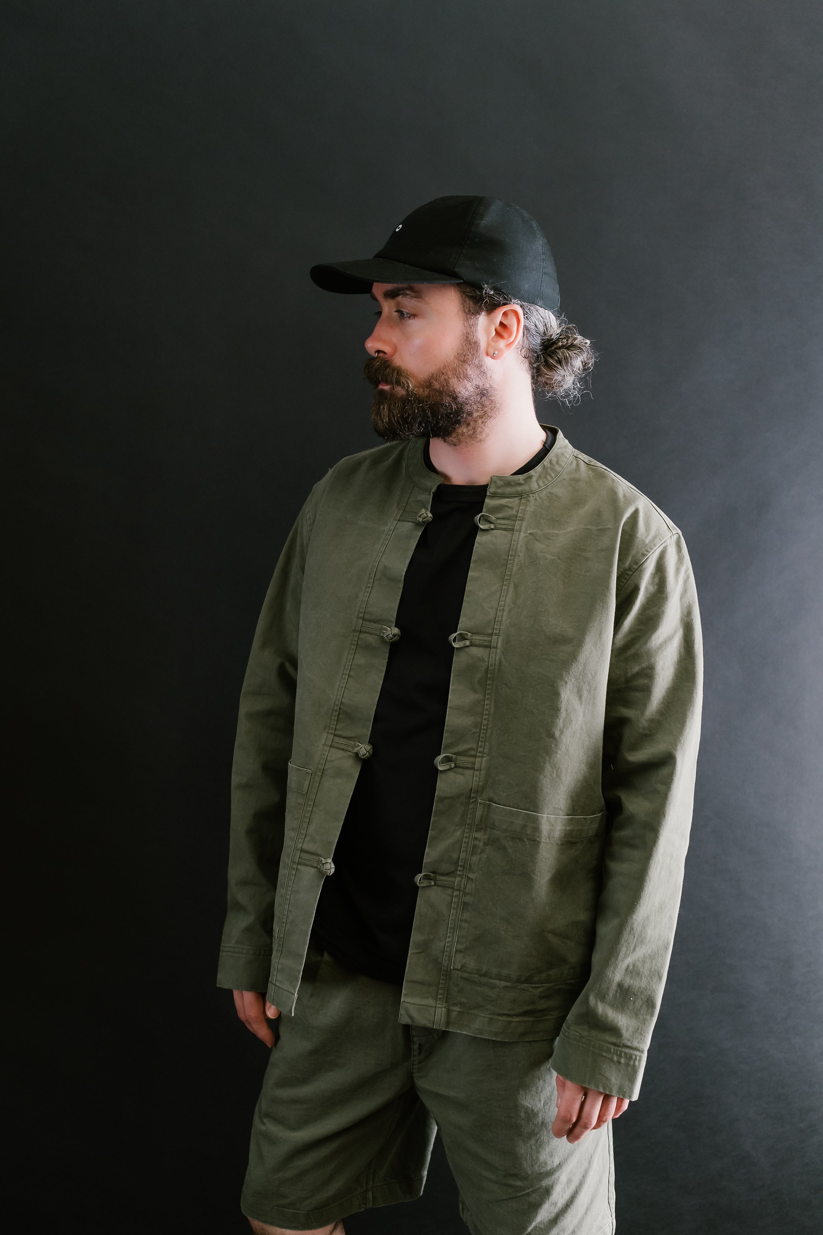 Kung Fu Jacket - Olive Twill