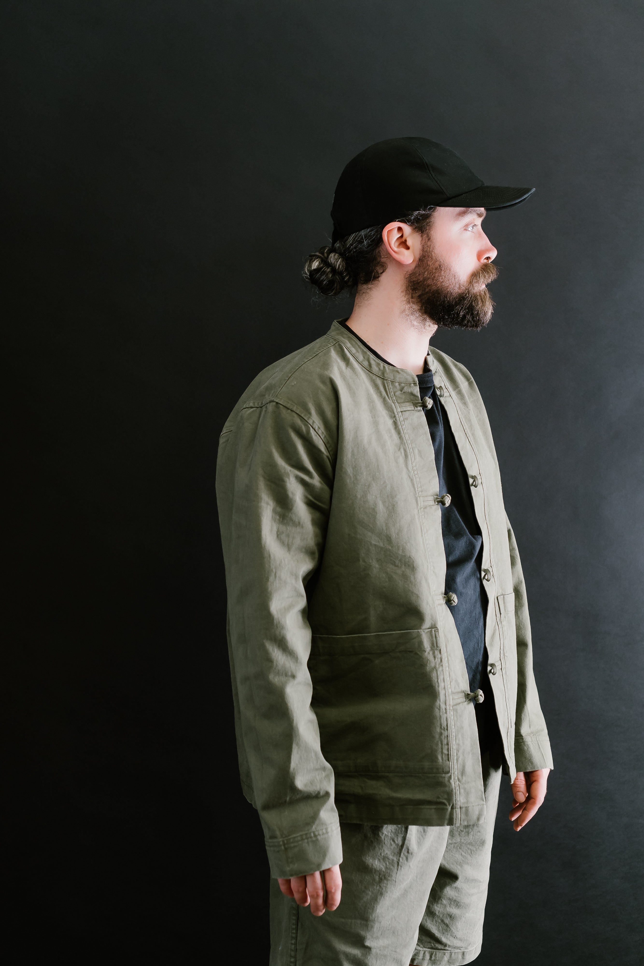 Kung Fu Jacket - Olive Twill