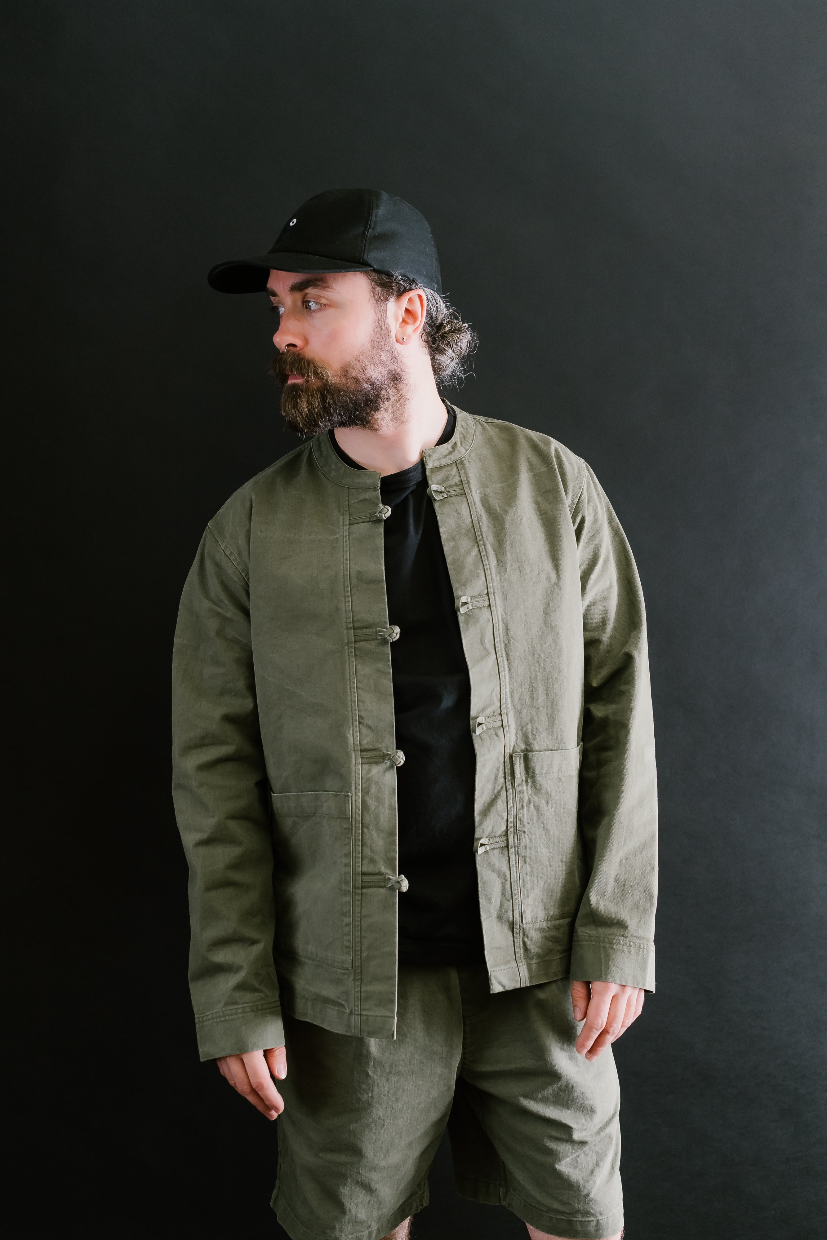 Kung Fu Jacket - Olive Twill