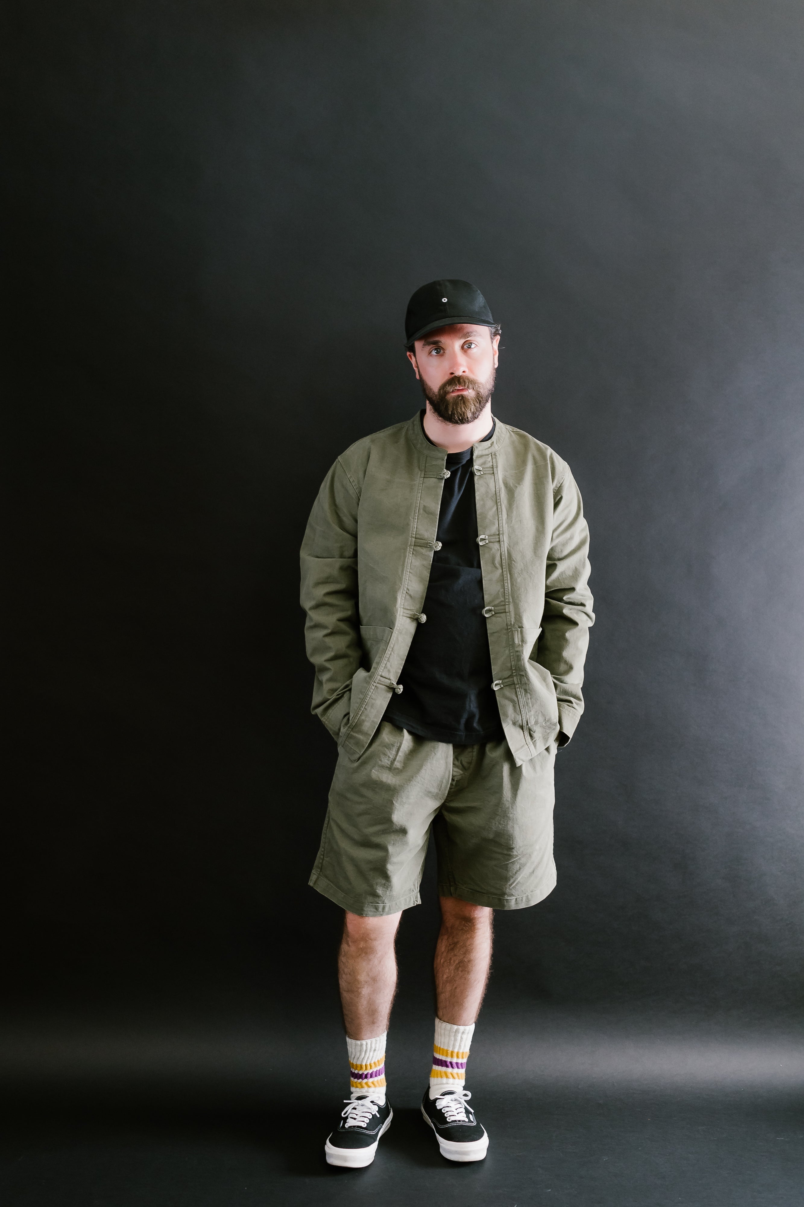 Kung Fu Jacket - Olive Twill