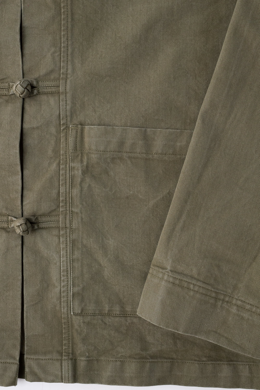 Kung Fu Jacket - Olive Twill