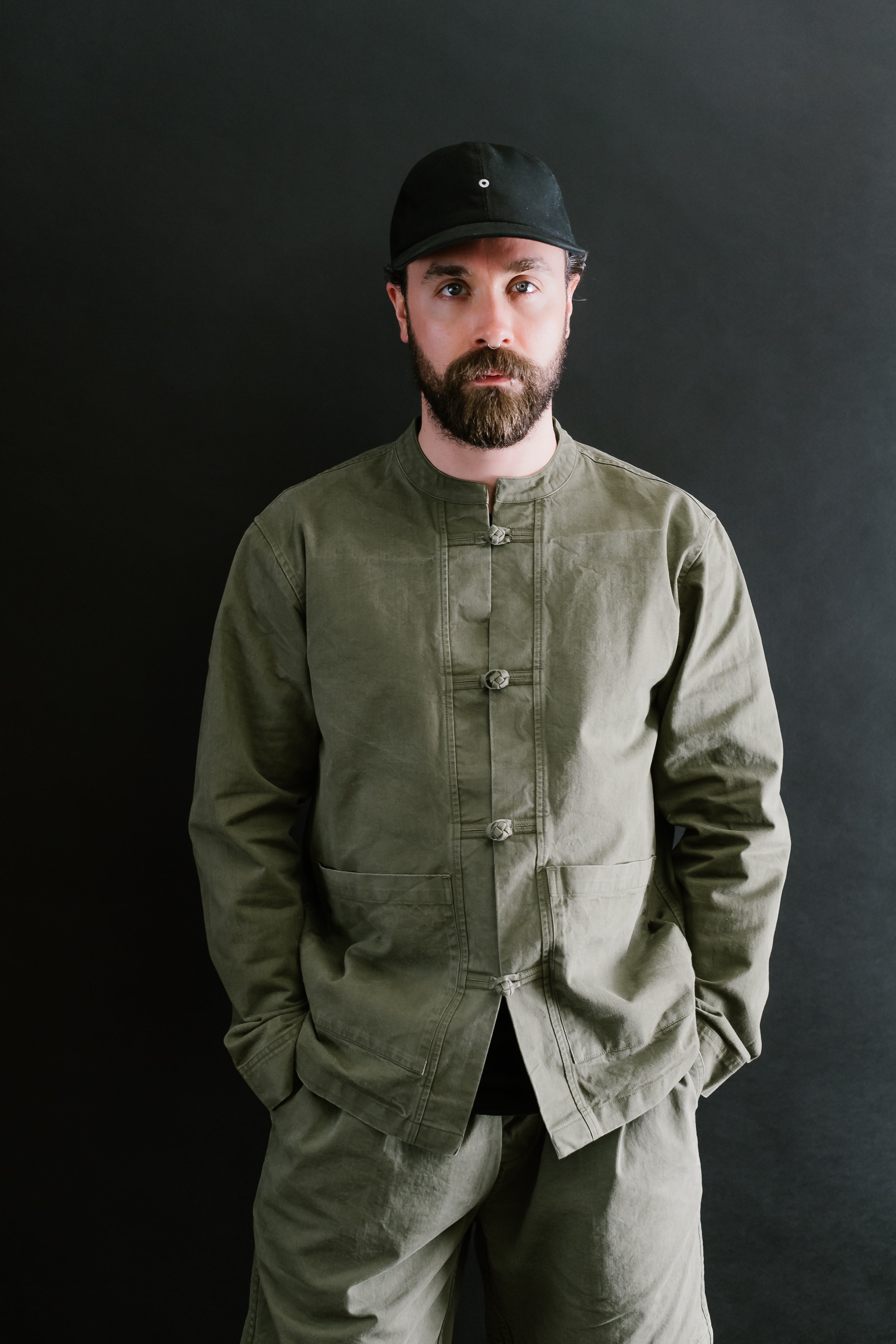 Kung Fu Jacket - Olive Twill