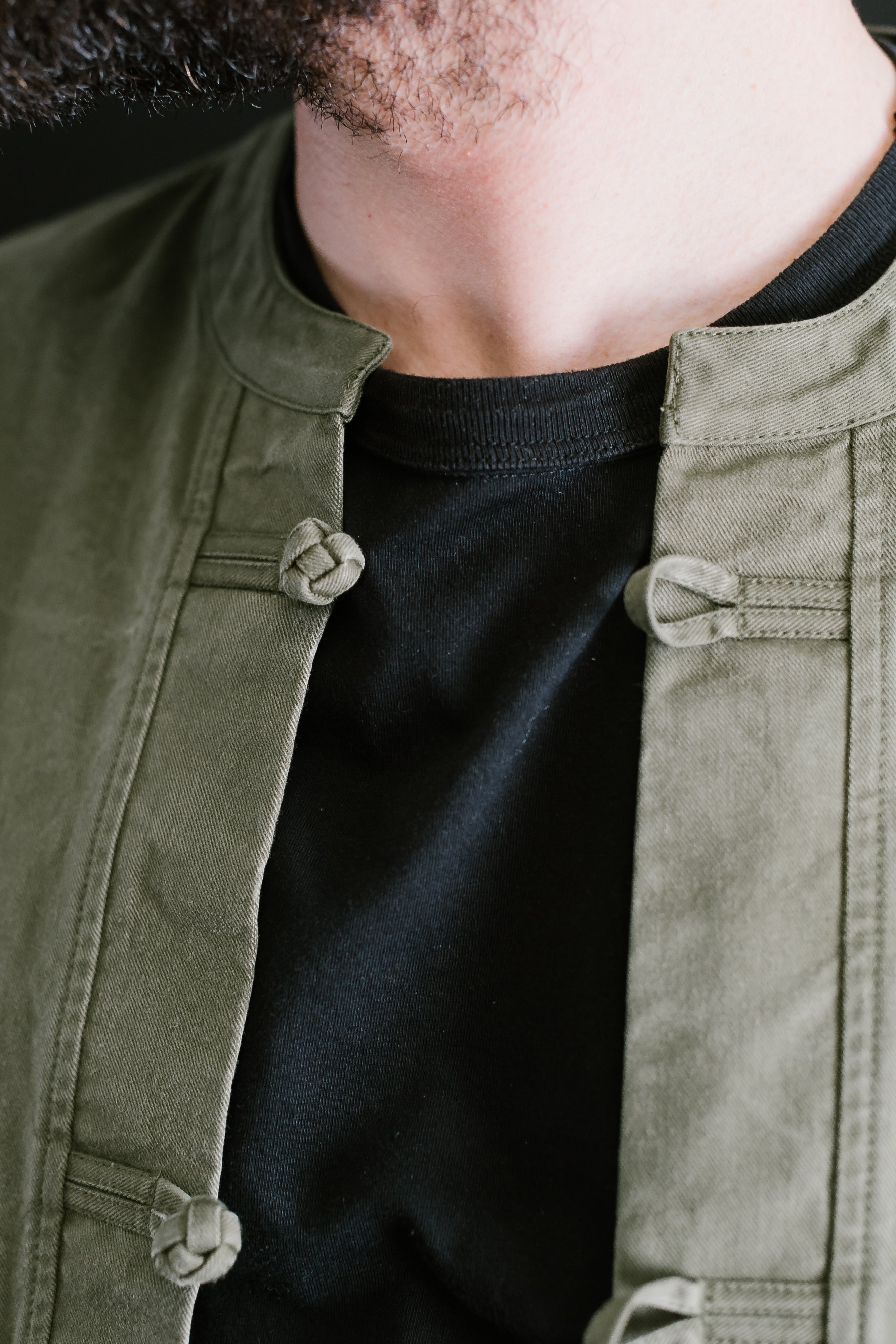 Kung Fu Jacket - Olive Twill