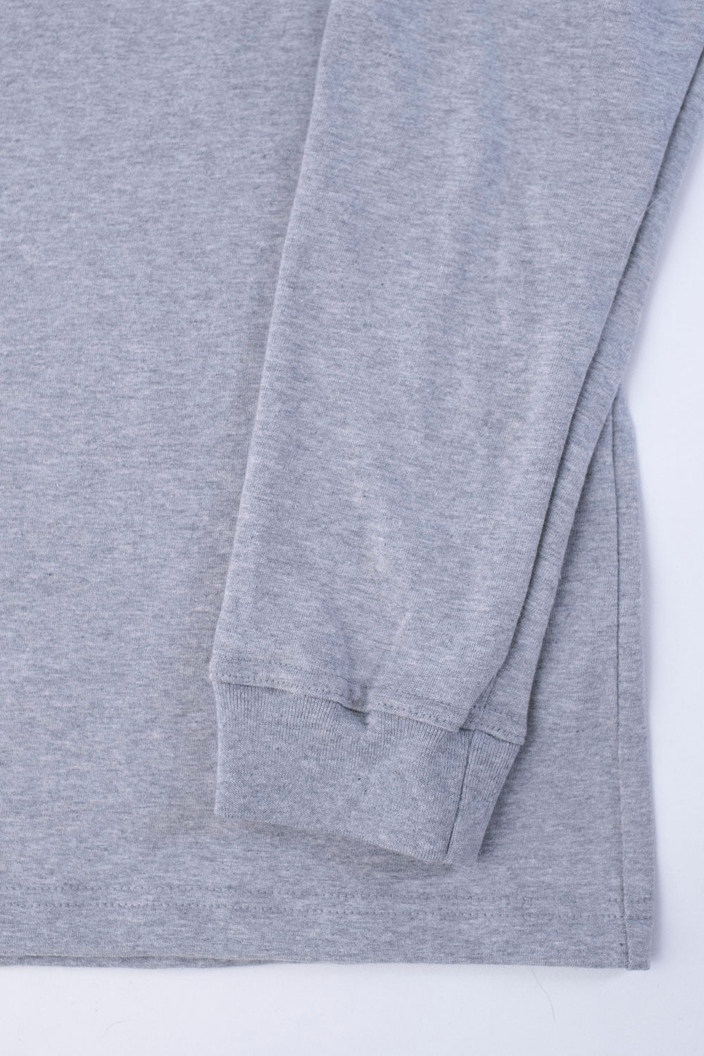 Long Sleeve Pocket T-Shirt - Heather Grey